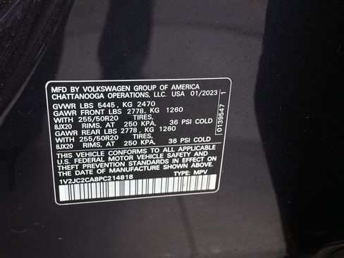 Used 2023 Volkswagen Atlas Cross Sport SE w/ Panoramic Sunroof Package image 20