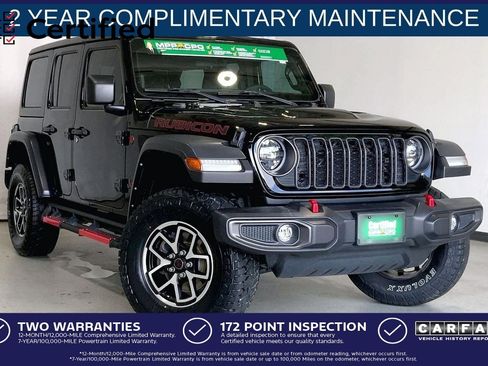 Used 2024 Jeep Wrangler Unlimited Rubicon w/ Convenience Group AWD/4WD image 1