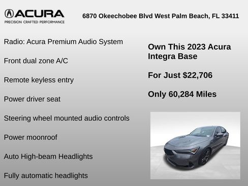 Used 2023 Acura Integra A-Spec FWD image 6