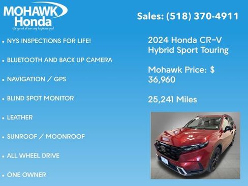 Certified 2024 Honda CR-V Sport Touring image 8