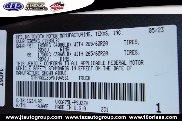 Used 2023 Toyota Tundra Platinum AWD/4WD image 27