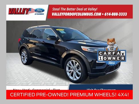 Certified 2023 Ford Explorer Platinum w/ Technology Package image 1