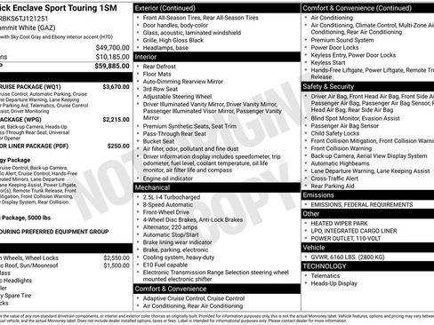 New 2026 Buick Enclave Sport Touring w/ Super Cruise Package image 49