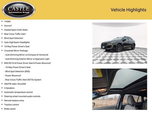 Used 2025 Subaru Crosstrek 2.5i Sport w/ Crosstrek Mirror Package image 4