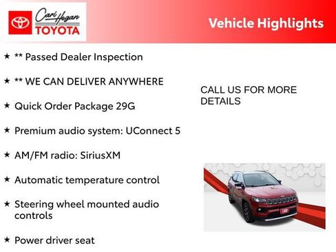 Used 2025 Jeep Compass Limited AWD/4WD image 5