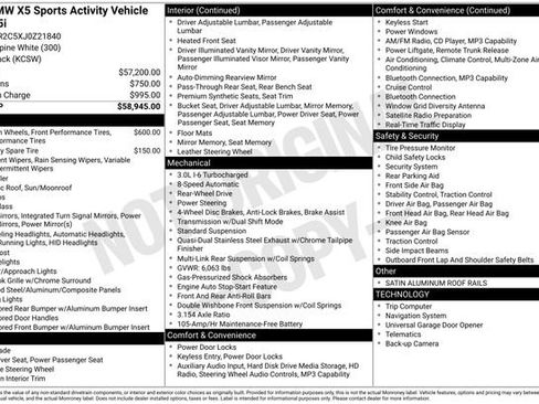 Used 2018 BMW X5 sDrive35i w/ M Sport Package image 4