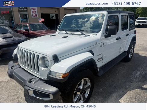 Used 2020 Jeep Wrangler Unlimited Sahara AWD/4WD image 1