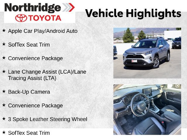 Used 2021 Toyota RAV4 XLE Premium w/ Carpet Mat Package (TMS) FWD image 2
