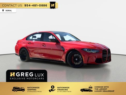 Used 2023 BMW M3 w/ Executive Package RWD image 1