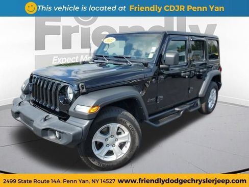 Used 2022 Jeep Wrangler Unlimited Sport AWD/4WD image 1