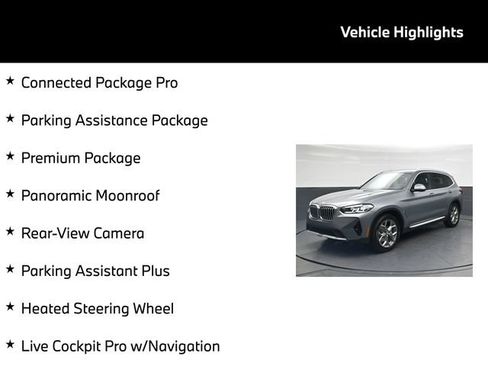Used 2023 BMW X3 xDrive30i w/ Premium Package AWD/4WD image 5