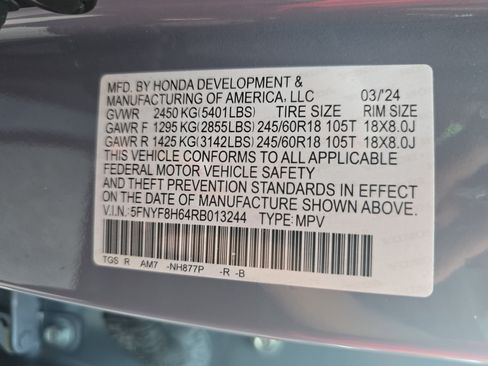Used 2024 Honda Passport TrailSport image 31