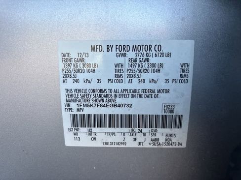 Used 2014 Ford Explorer Limited w/ Equipment Group 301A image 15