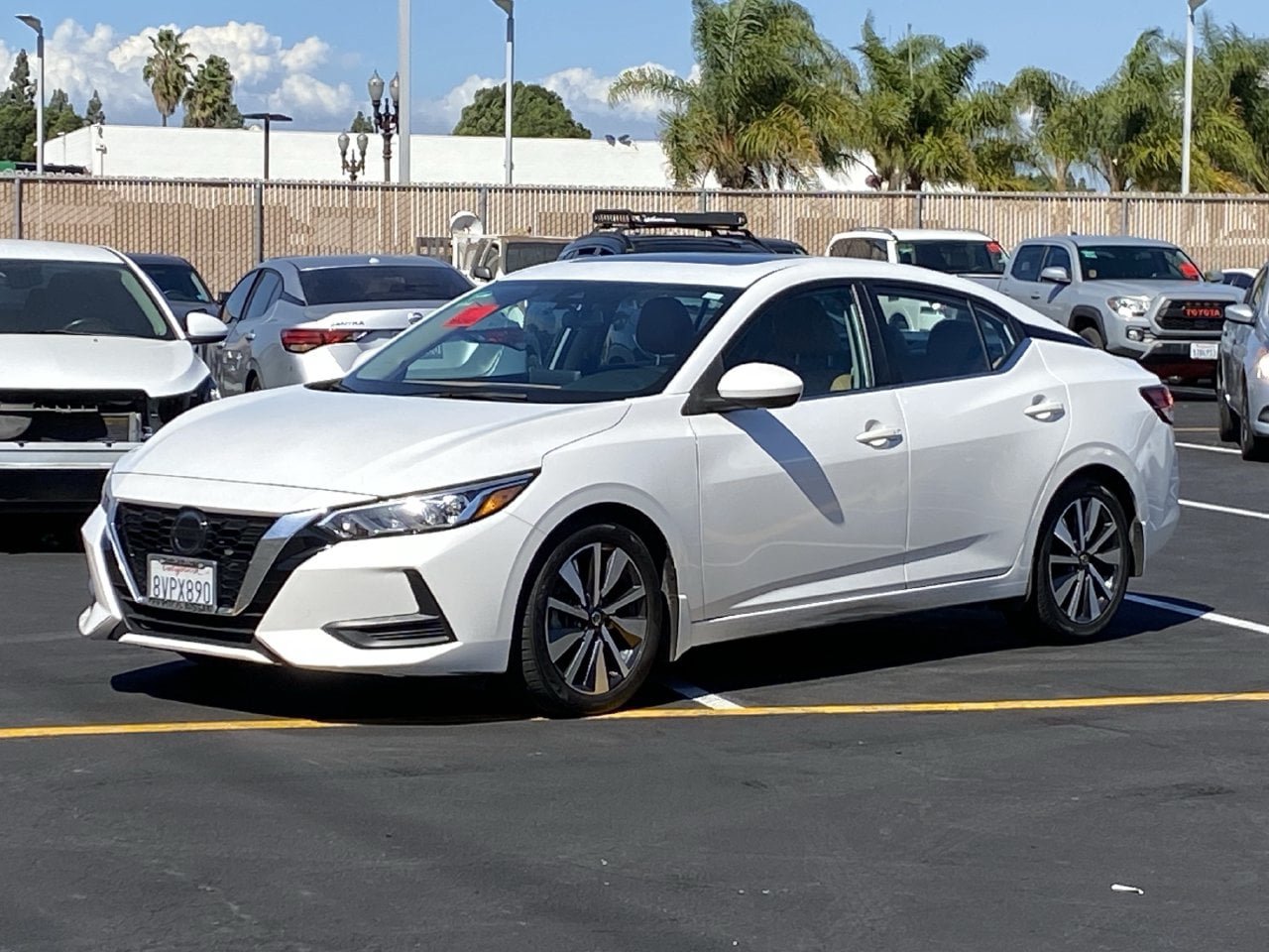 Certified 2021 Nissan Sentra SV w/ SV Premium Package FWD image 2