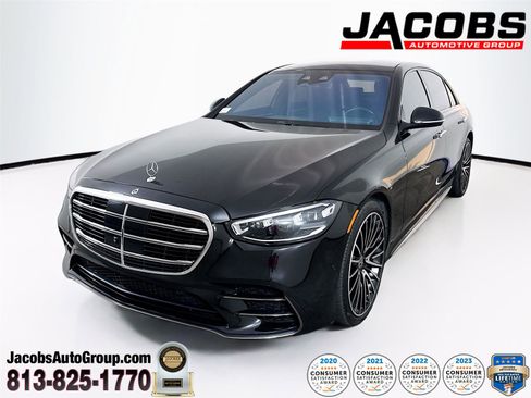 Used 2023 Mercedes-Benz S 500 4MATIC w/ AMG Line image 1