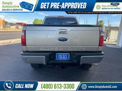 Used 2011 Ford F350 Lariat w/ Lariat Ultimate Pkg AWD/4WD image 12