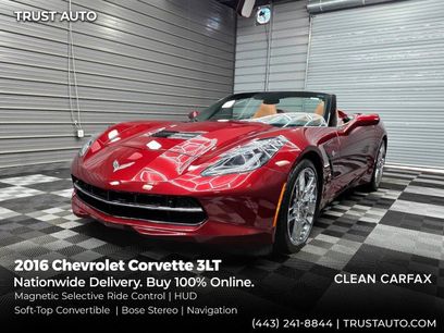 Used 2016 Chevrolet Corvette Stingray Convertible w/ 3LT Preferred Equipment Group