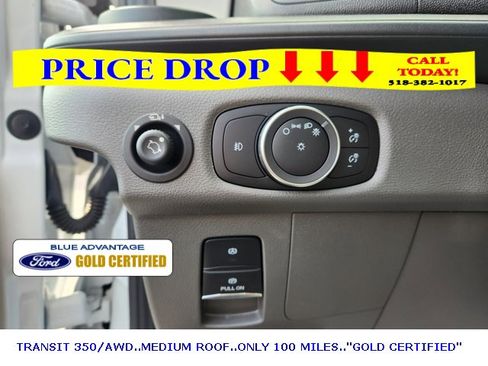 Certified 2024 Ford Transit 350 148 Medium Roof AWD w/ Upfitter Package image 12