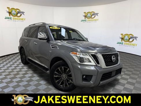 Used 2018 Nissan Armada Platinum w/ Interior Lighting Package image 1