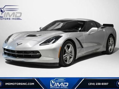 Used 2017 Chevrolet Corvette Stingray Coupe w/ 3LT Preferred Equipment Group RWD image 1