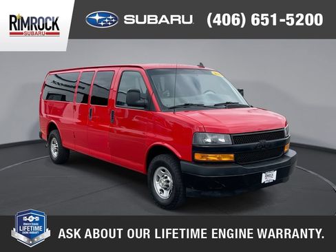 Used 2021 Chevrolet Express 3500 LS w/ Cold Climate Package RWD image 1