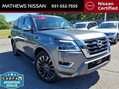 Certified 2024 Nissan Armada Platinum w/ Captain's Chairs Package