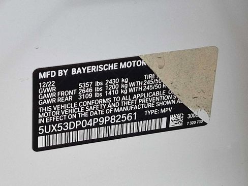 Used 2023 BMW X3 xDrive30i w/ Convenience Package AWD/4WD image 38