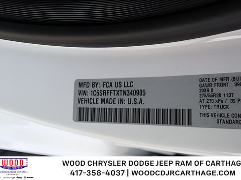 New 2026 RAM 1500 Big Horn AWD/4WD image 16