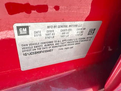 Used 2015 Chevrolet Sonic LT FWD image 23