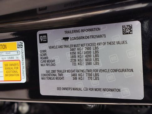 New 2026 Chevrolet Tahoe RST image 54