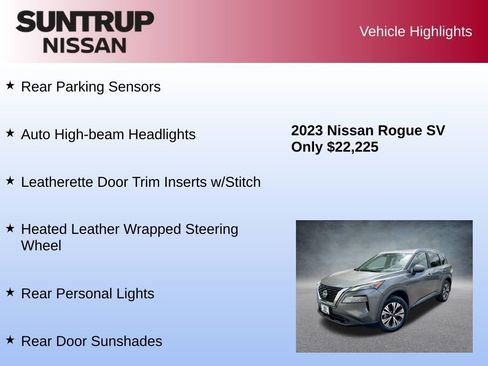 Used 2023 Nissan Rogue SV w/ SV Premium Package image 16