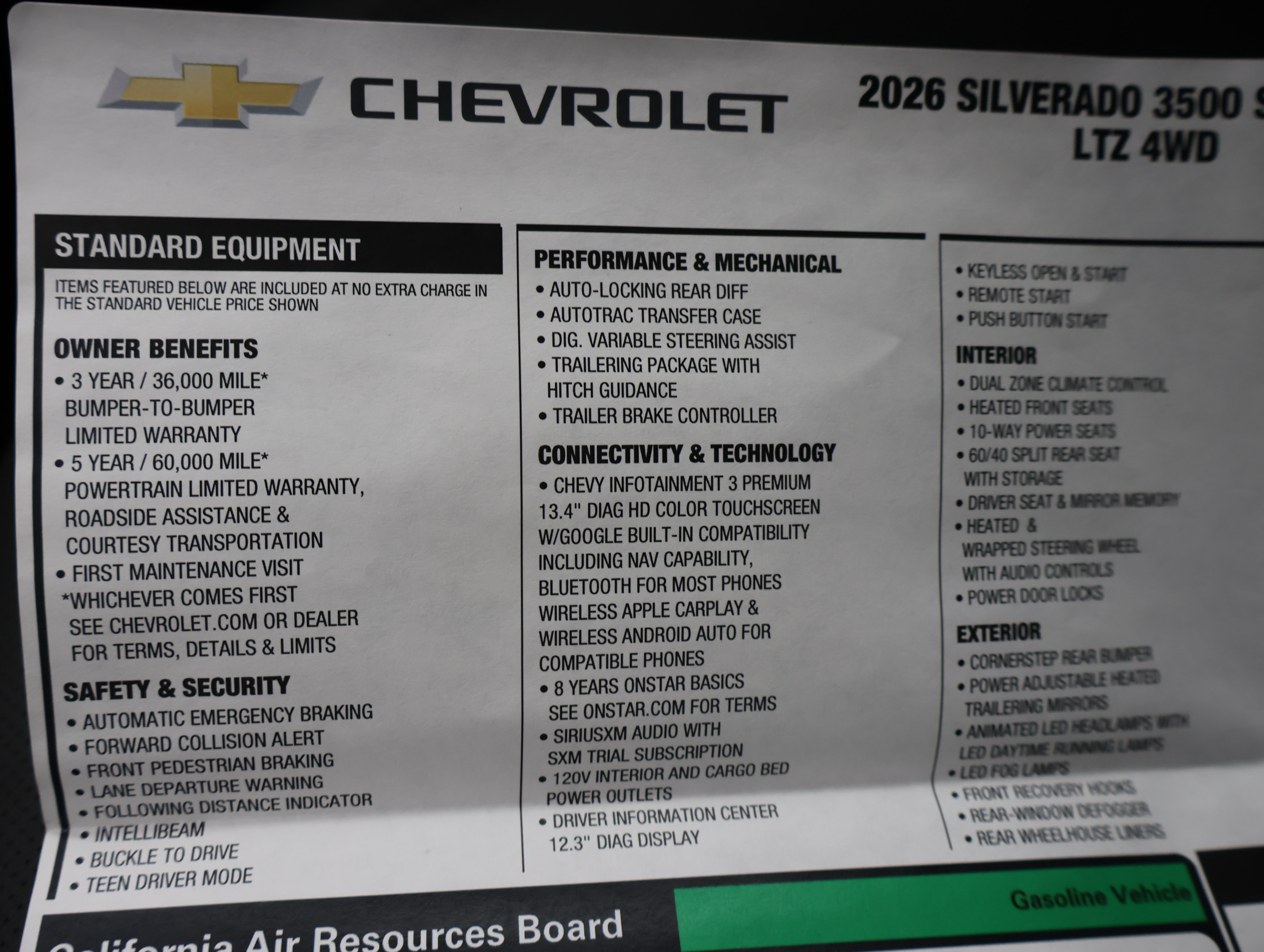 Used 2026 Chevrolet Silverado 3500 LTZ w/ LTZ Plus Package AWD/4WD image 70