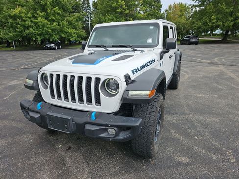 Used 2023 Jeep Wrangler Unlimited Rubicon 4xe w/ Steel Bumper Group AWD/4WD image 2