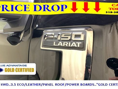 Certified 2023 Ford F150 Lariat w/ Equipment Group 502A High image 11