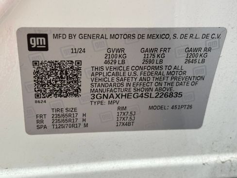 Used 2025 Chevrolet Equinox LT FWD image 21