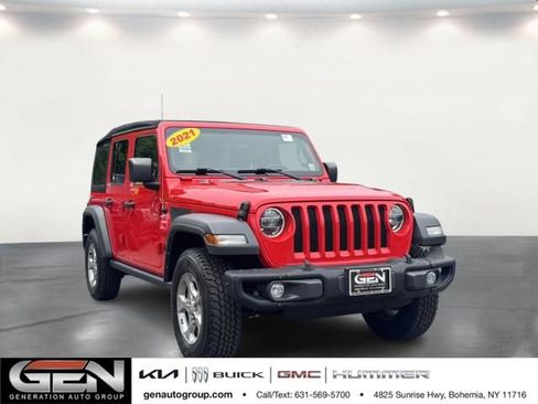 Used 2021 Jeep Wrangler Unlimited Sport AWD/4WD image 1