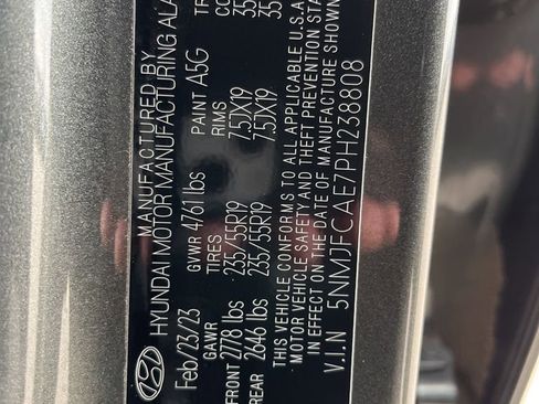 Used 2023 Hyundai Tucson SEL w/ Convenience Package image 11