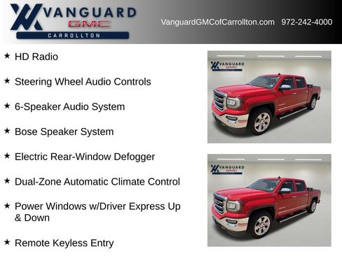 Used 2016 GMC Sierra 1500 SLT AWD/4WD image 9