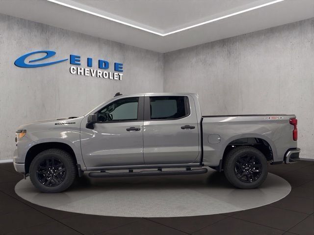 New 2026 Chevrolet Silverado 1500 Custom w/ Turbomax Blackout Package AWD/4WD image 5