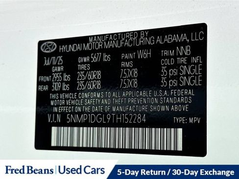 Certified 2026 Hyundai Santa Fe SE AWD/4WD image 28