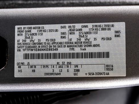 Used 2022 Ford F150 Lariat AWD/4WD image 58