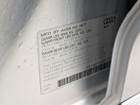 Used 2018 Audi A4 2.0T allroad Prestige w/ Prestige Package image 19