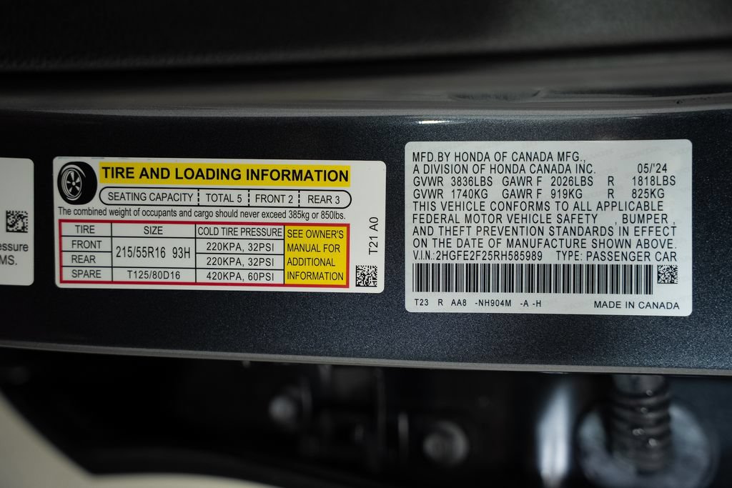 Used 2024 Honda Civic LX image 41