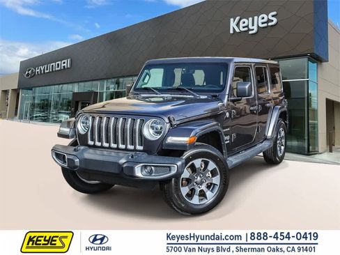 Used 2018 Jeep Wrangler Unlimited Sahara image 1