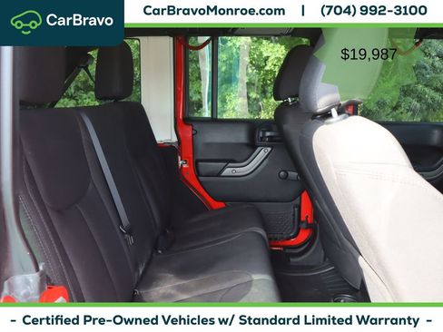 Used 2018 Jeep Wrangler Unlimited Sport w/ Connectivity Group AWD/4WD image 37