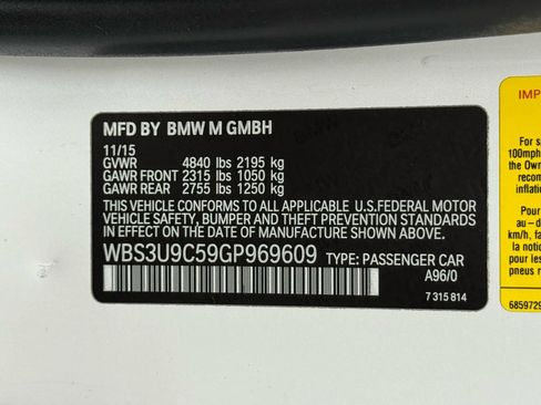 Used 2016 BMW M4 Convertible RWD image 53