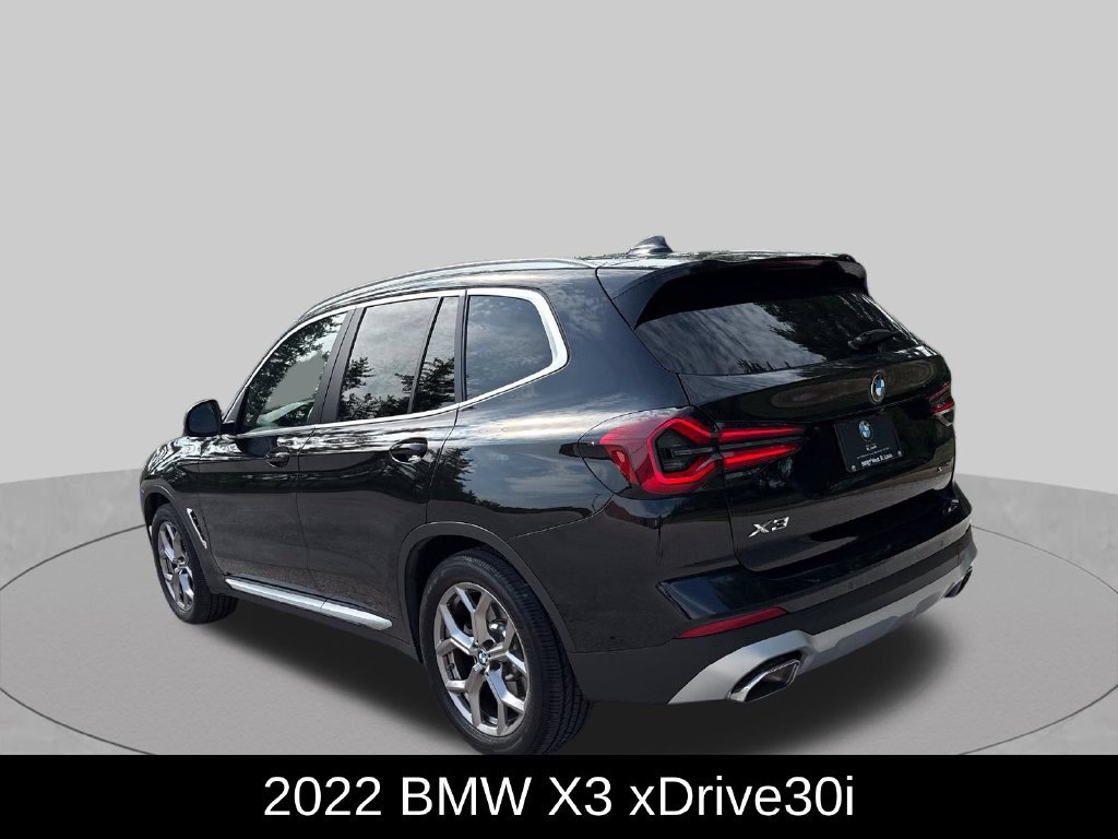 Used 2022 BMW X3 xDrive30i w/ Premium Package 2 (ZPA) AWD/4WD image 3