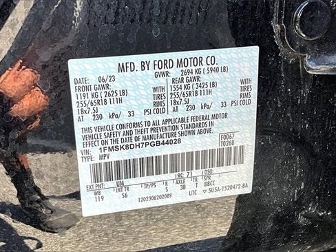 Certified 2023 Ford Explorer XLT w/ Equipment Group 202A image 30