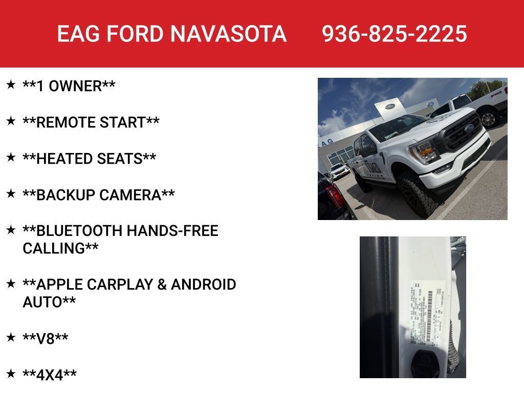 Used 2022 Ford F150 XLT w/ Equipment Group 302A High AWD/4WD image 4
