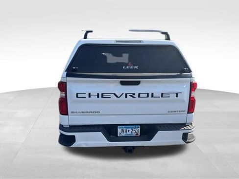 Used 2021 Chevrolet Silverado 1500 Custom w/ LPO, Dark Essentials Package AWD/4WD image 4